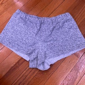 Grey weathered shorts